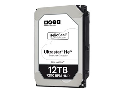 HGST, 3.5in 26.1MM 12TB 256MB 7200RPM SATA