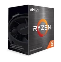 CPU AMD RYZEN 5 5600X, 6-core, 3.7 GHz (4.6 GHz Turbo), 35MB cache (3+32), 65W, socket AM4, Wraith S