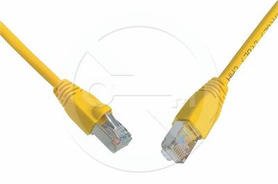 Solarix patch cable CAT6 SFTP PVC 2m yellow snag-proof