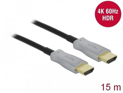 Delock Active optical cable HDMI 4K 60 Hz 15 m