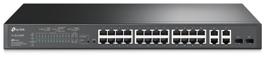 TP-Link TL-SL2428P JetStream Smart PoE Switch - Bazar