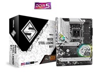 ASRock MB Sc AM5 B650E Steel Legend WIFI, AMD B650, 4xDDR5, 1xDP, 1xHDMI, WI-FI