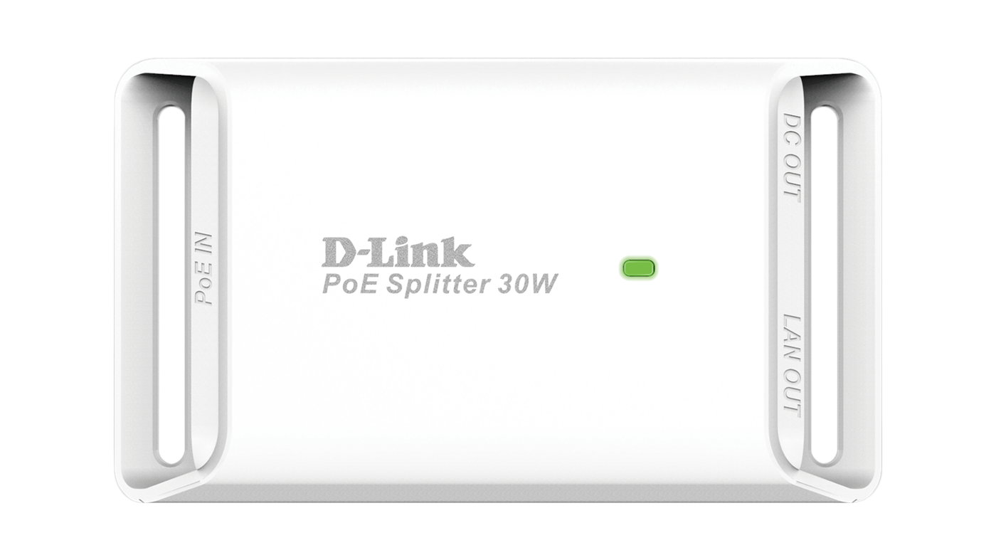 D-Link DPE-301GS 1-Port Gigabit 30W PoE Splitter