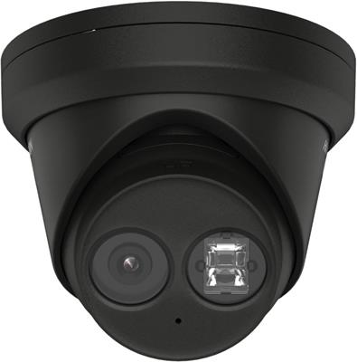 Hikvision IP turret camera DS-2CD2383G2-IU(BLACK)(2.8mm), 8MP, 2.8mm, microphone, black, AcuSense