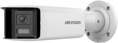 Hikvision IP Panoramatic Bullet camera DS-2CD2T46G2P-ISU/SL(2.8mm)(C), 4MP, 2x 2.8mm, AcuSense