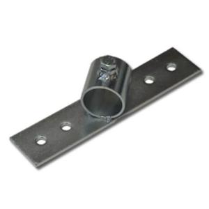 Pole holder for diameter 48mm - 45°, left