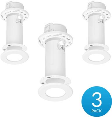 Ubiquiti FlexHD-CM-3, Ceiling Mount for UniFi FlexHD and U6-Mesh, 3-pack