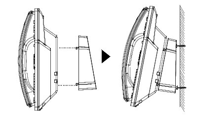 Grandstream wall mount holder for GRP2614/2615/2616/GXV3350