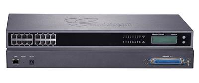 Grandstream GXW4216, VoIP, SIP, 16x FXS, 1x Gbit LAN, graphic display, RJ21, rack