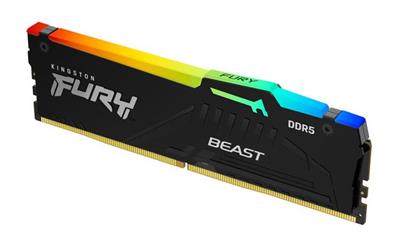 KINGSTON 16GB 4800MHz DDR5 CL38 DIMM FURY Beast RGB