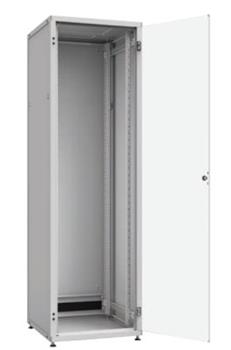 Solarix cabinet LC-50 42U, 600x600 RAL 7035, glass door