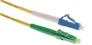 Masterlan fiber optic patch cord, LCupc-LCapc, Singlemode 9/125, simplex, 3m