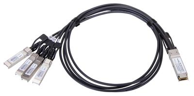 MaxLink 40G DAC cable, QSFP+ to 4xSFP+, 3m