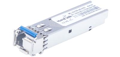 MaxLink 1.25G SFP optical HP module, WDM(BiDi), SM, Tx 1310/Rx1550nm, 20km, 1x LC connector, DDM, H3C comp.