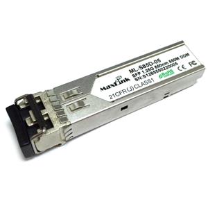 MaxLink 1.25G SFP optical module, MM, 850nm, 550m, 2x LC connector, DDM