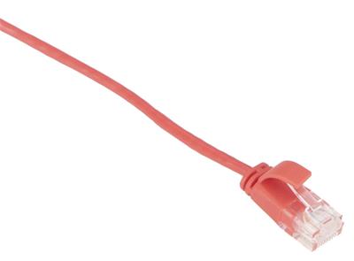 Masterlan comfort patch cable UTP, extra slim, Cat6, 2m, red