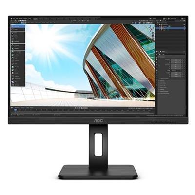 AOC LCD Q24P2Q 23.8" IPS/2560x1440@75Hz/4ms/250cd/50mil:1/VGA/HDMI/DP/4xUSB/pivot/repro/VESA/frameless