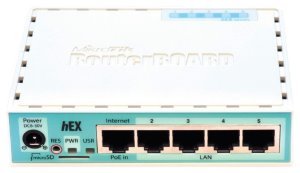 MikroTik RouterBOARD RB750Gr3, hEX router