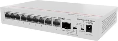 Huawei S110-8P2ST Gigabit PoE switch, 1x SFP