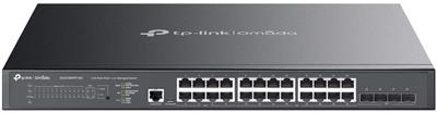 TP-Link SG3428XPP-M2, Omada L2+ managed switch, 24-port 2.5GBASE-T,  PoE+ and PoE++