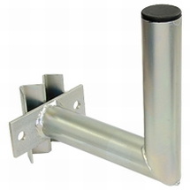 Antenna holder on mast  L , lenght 20cm, height 20cm, d=42mm + 1x U-Bolt 100mm