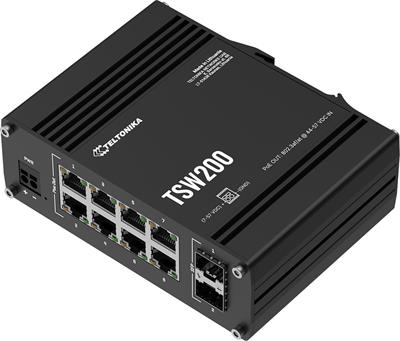 Teltonika TSW200 Industrial Unmanaged PoE Switch
