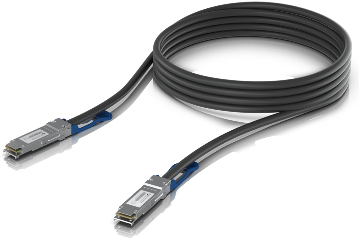 Ubiquiti UACC-DAC-QSFP28-3M, DAC cable, 100 Gbps, 3m