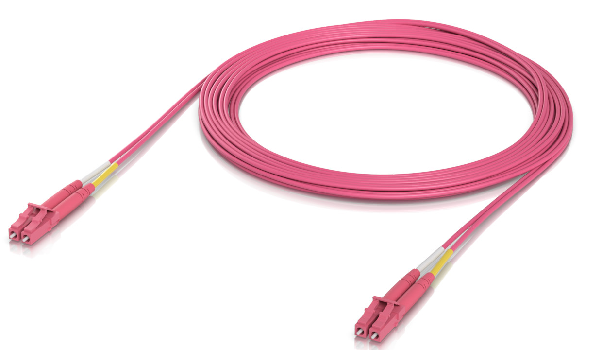 Ubiquiti UACC-OFC-M2-LULU-5M - optical patch cord LCupc/LCupc, Duplex, Multi-mode 50/125, 5m