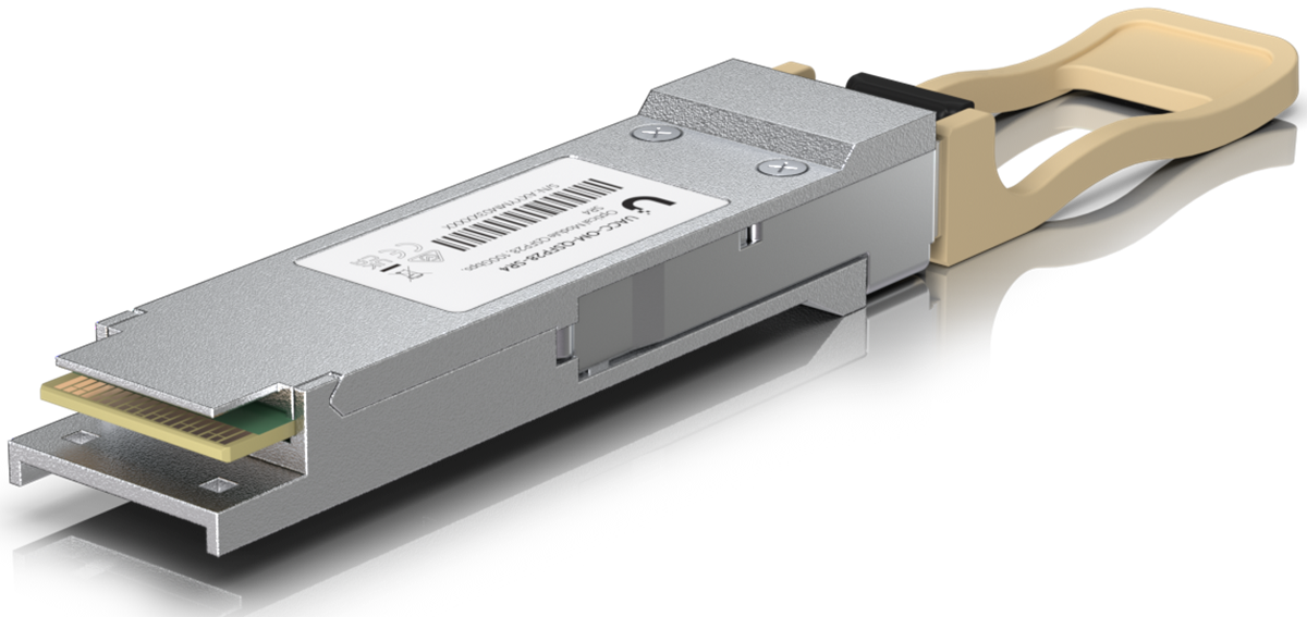 Ubiquiti UACC-OM-QSFP28-SR4 - Optical module, Multi-Mode, 100 Gbps, MPO-12 UPC