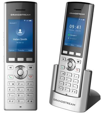 Grandstream WP820 WiFi IP phone, 2.4 "color display, 2SIP accounts, video, BT, Micro USB, Handover