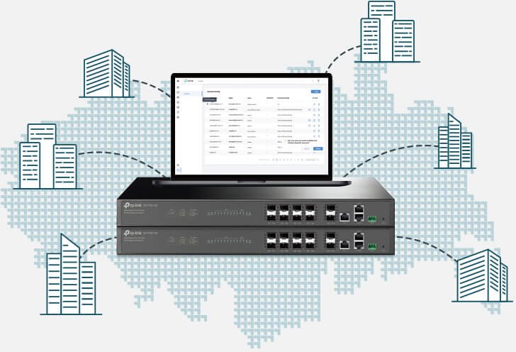 TP-Link DS-P7005-08 DeltaStream OLT