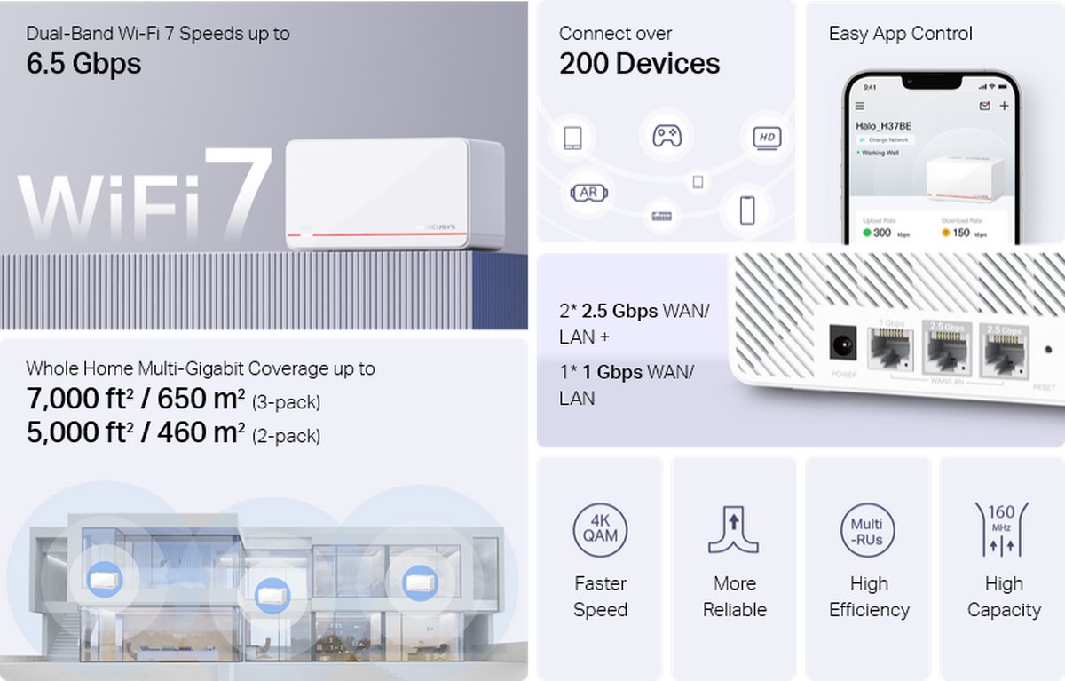 MERCUSYS Halo H37BE(2-pack)