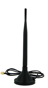 MaxLink omnidirectional dipole antenna 5dBi 2,4GHz, 1m RG174, magnet, RSMA