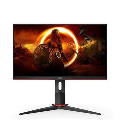 AOC LCD gaming 24G2ZU 23.8" IPS/1920x1080@240Hz/0.5ms/350cd/1000:1/80M:1/2xHDMI/DP/4xUSB/repro/pivot/