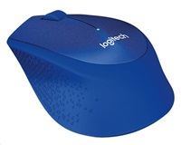 Logitech Wireless Mouse M330 Silent Plus, blue