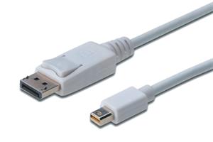 Digitus DisplayPort connection cable, mini DP / M - DP / M 3.0 m