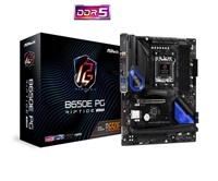 ASRock MB Sc AM5 B650E PG Riptide WIFI, AMD B650, 4xDDR5, 1xHDMI, WI-FI