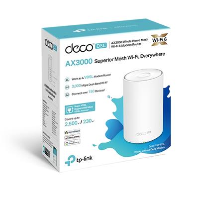 TP-Link Deco X50-DSL(1-pack) - Mesh Wi-Fi 6 system