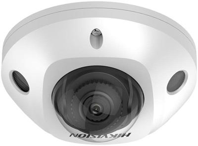 Hikvision IP mini dome camera DS-2CD3566G2-IS(2.8mm)(H)(eF), 6MP, 2.8mm, Audio, Alarm, AcuSense