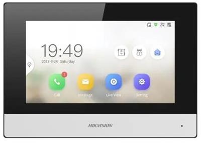 Hikvision DS-KH6320Y-WTE2 - 2-wire 7  IP touch monitor, WiFi