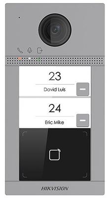 Hikvision DS-KV8213-WME1(B)/Flush - IP villa door station, 2 buttons, 2MP, flush mounting