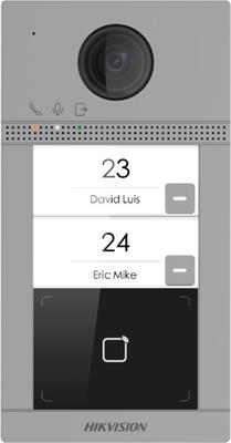Hikvision DS-KV8213-WME1(C)/Flush - IP villa door station, 2 buttons, 2MP, flush mounting