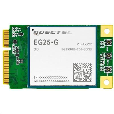 QUECTEL EG25-G Multi-mode LTE miniPCIe card, 3x u.Fl connector