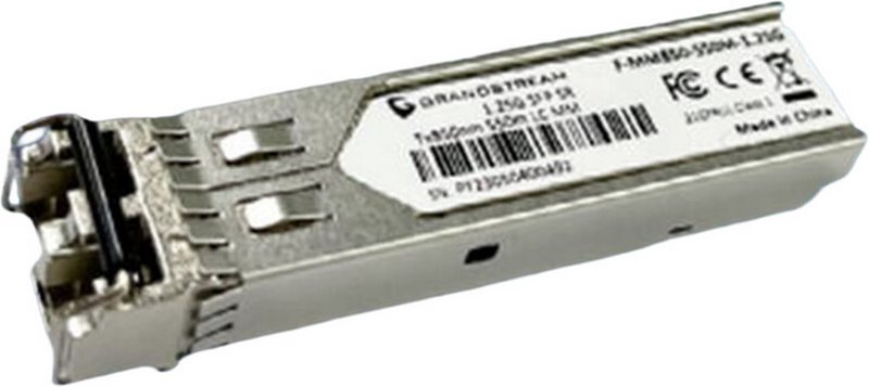 Grandstream SFP Fiber module, multi mode, 550m, 1.25 Gbps