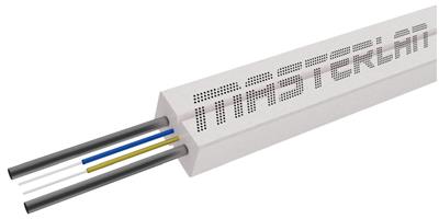 Masterlan MDIC fiber optic cable - 2F 9/125, SM, LSZH, white, G657A1, 1000m , indoor