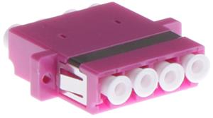 Masterlan fiber optic coupler LC-LC, UPC, Multimode OM4, Quad