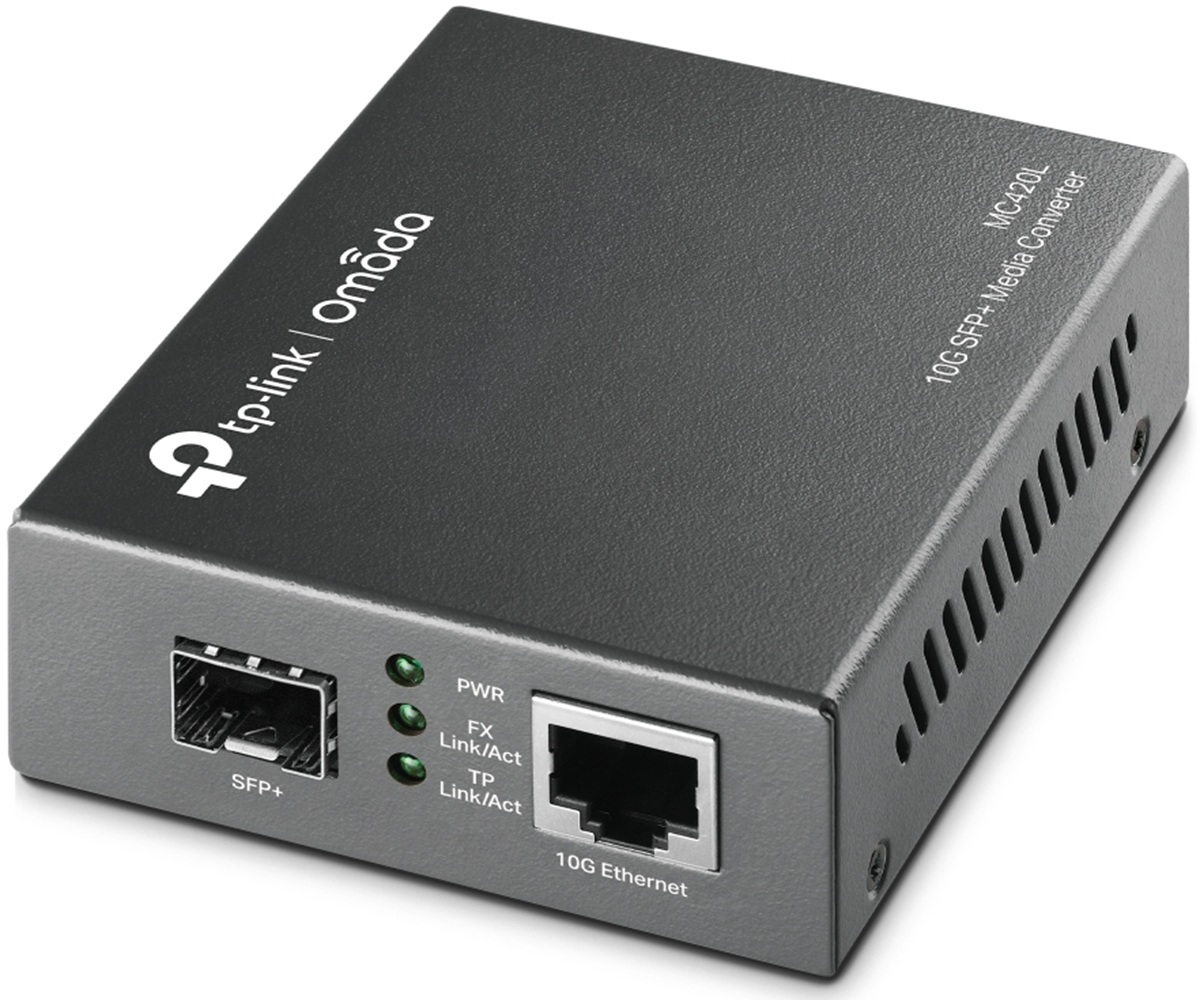 TP-Link MC420L - Omada 10G Multi-Gigabit SFP Media Converter