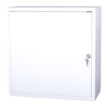 Masterlan Wall Box 500x500x200, metal, lockable,