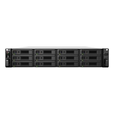 NAS Synology RS3621RPxs RAID 12xSATA Rack server, 4xGb LAN, redund.zdroj