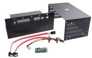 Turris Omnia NAS KIT for models RTROM01-xx (case, controller, cables)